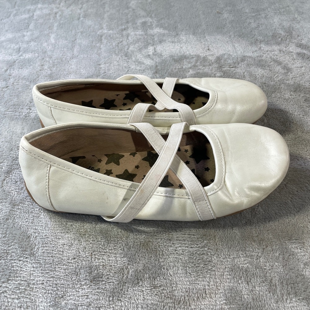 Livie & Luca Shoes Ballet Flats Girls Size 2 Pearls Leather School‎ Preppy